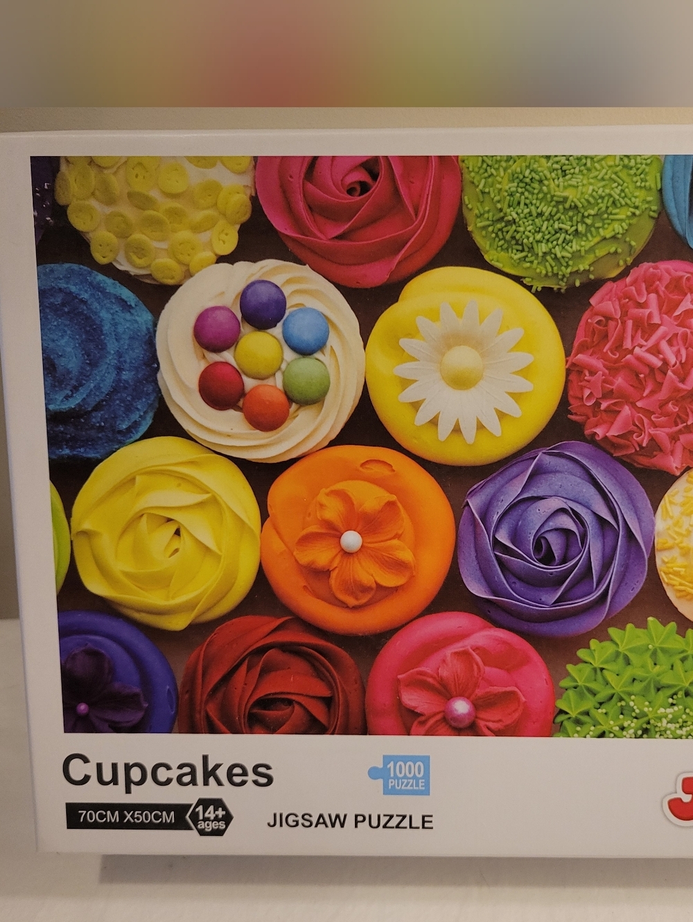 🧩EUC~JOYIN- "CUPCAKES"- 1000 PC. JIGSAW PUZZLE